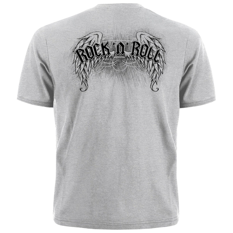 Rock’n’Roll Guitar T-Shirt. Telecaster with wings. Classic Rock Style, Retro Band Shirt for Rock Lovers, Guitarists & Music Enthusiasts.