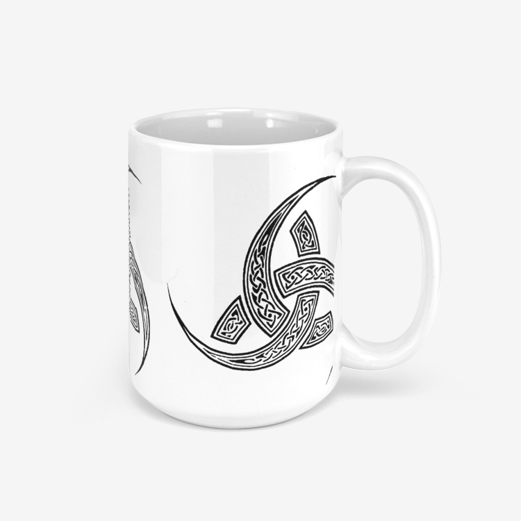 Viking Symbols Mug – Norse Mythology Design