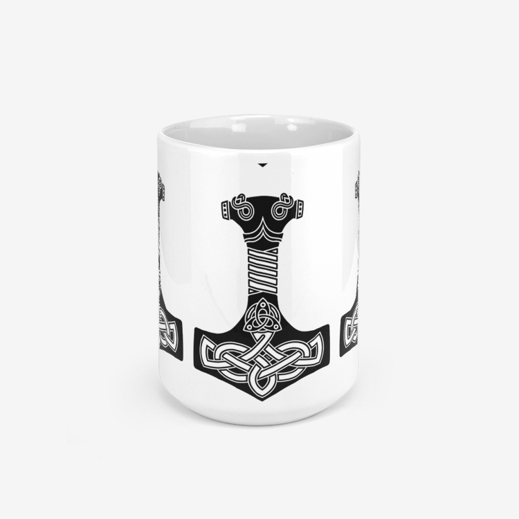 Pagan Symbols and Their Meanings Mug – Norse & Celtic Design