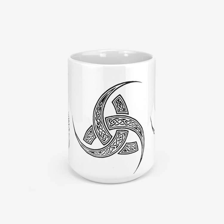 Viking Symbols Mug – Norse Mythology Design